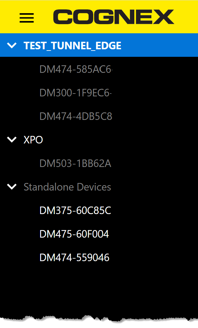 This is a device tree in EI.