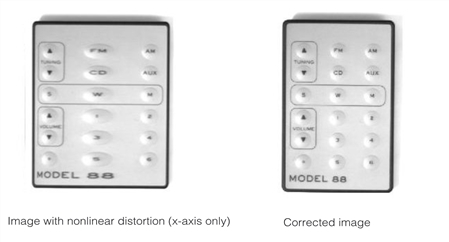 Line Scan Distortion Correction Tool Overview