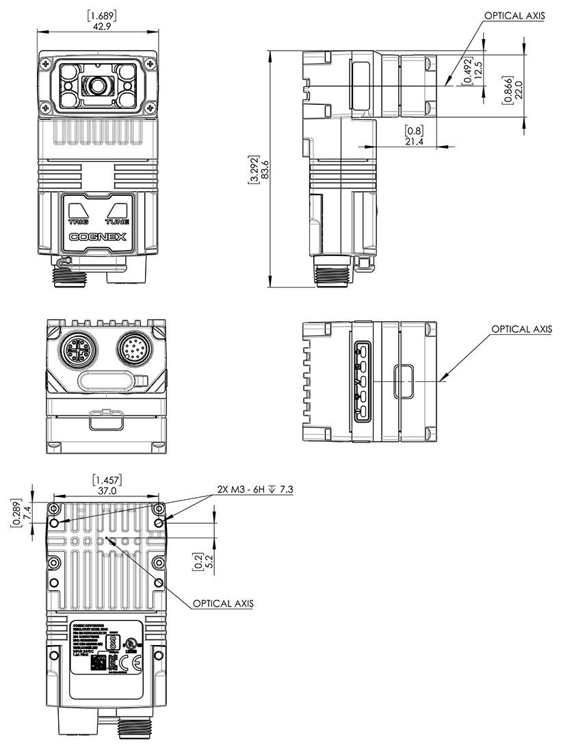 DataMan 290 with Mini Light and 6.2 mm Lens
