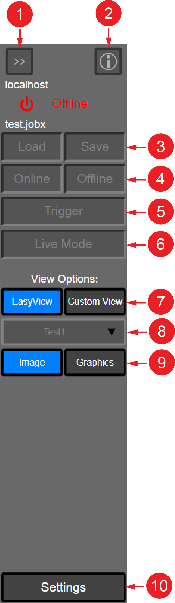 In-Sight Spreadsheet - Operator Interface (WebHMI) Overview