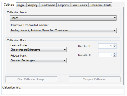 Cognex Calib Fix Cog Calib Checkerboard Calib Checkerboard Calibrate Tab