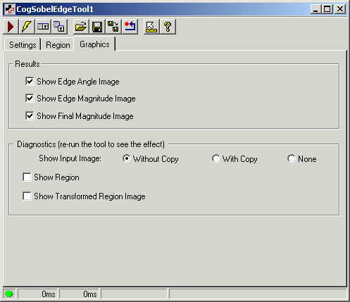 Cognex Image Processing Sobel Control Sobel Edge Graphics Tab