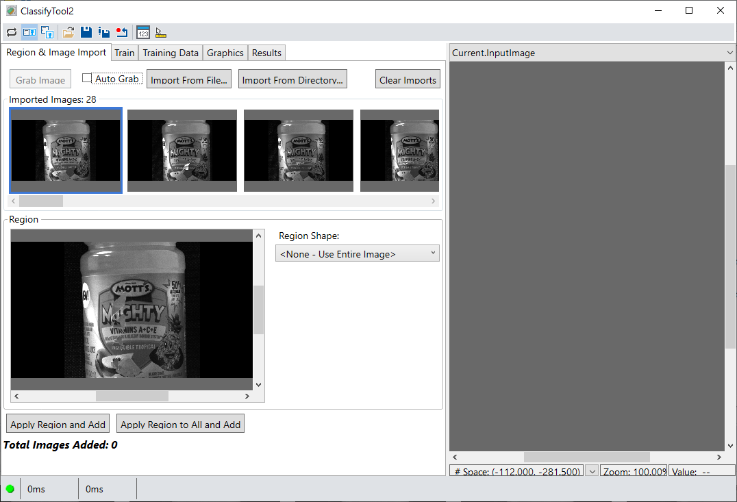 CognexViDiEL_Classify_RegionImportTab