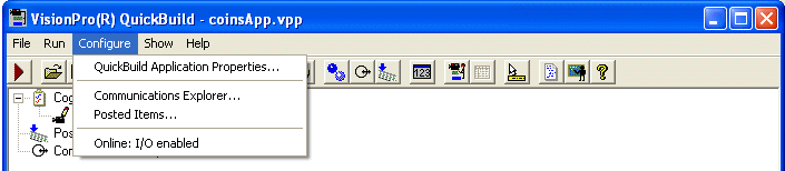 Framework PhysicalIO Theory Controlling The Application Online From Configuration Menu