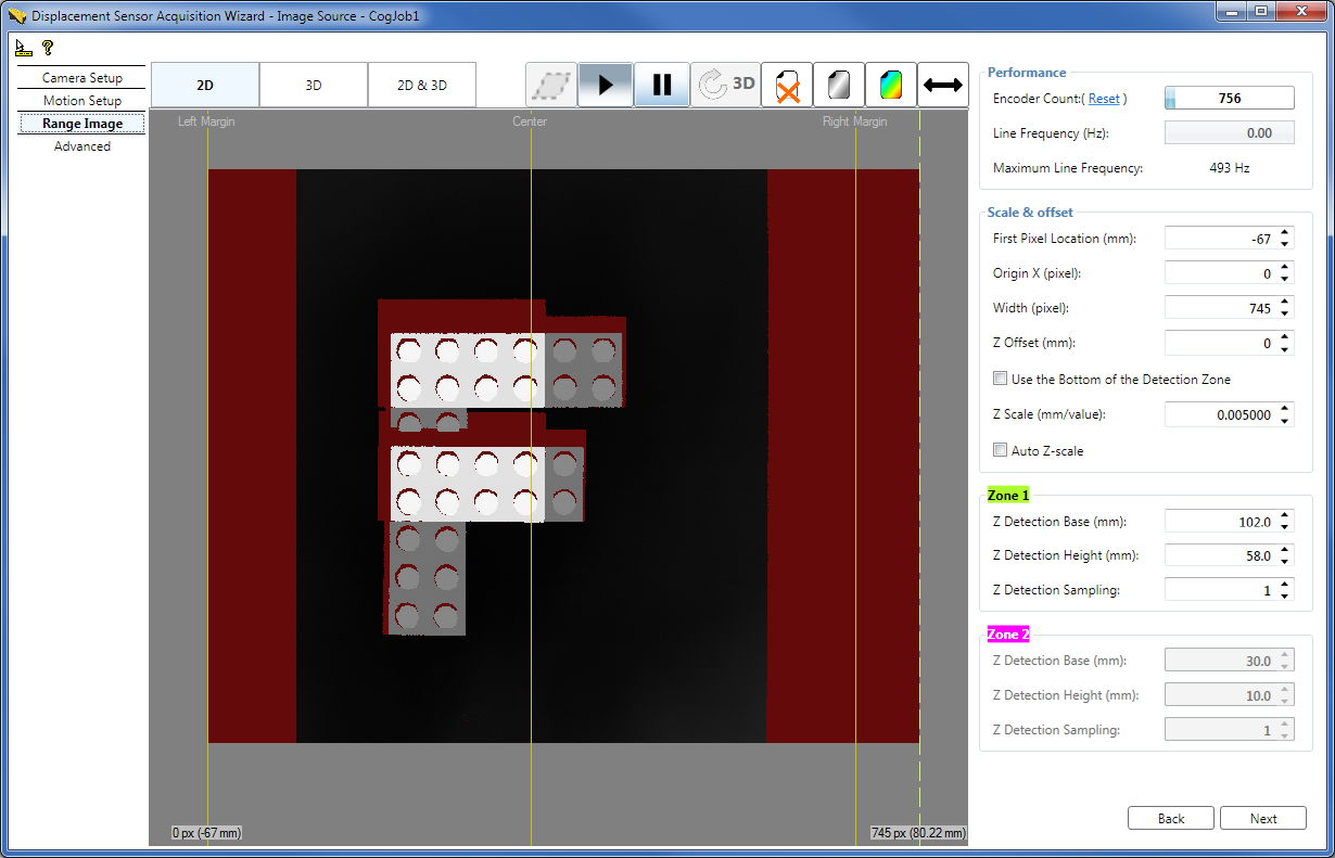 Acquisition Profile Plus Walkthrough Quick Setup Range Image