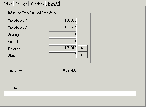 Cognex Calib Fix Cog FixtureNPoint ToNPoint Cog FixtureNPoint ToNPoint Result Tab