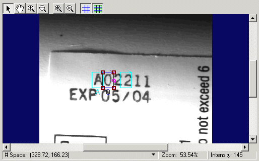 CognexOC Normal Font Editor OCVAdd Models Image
