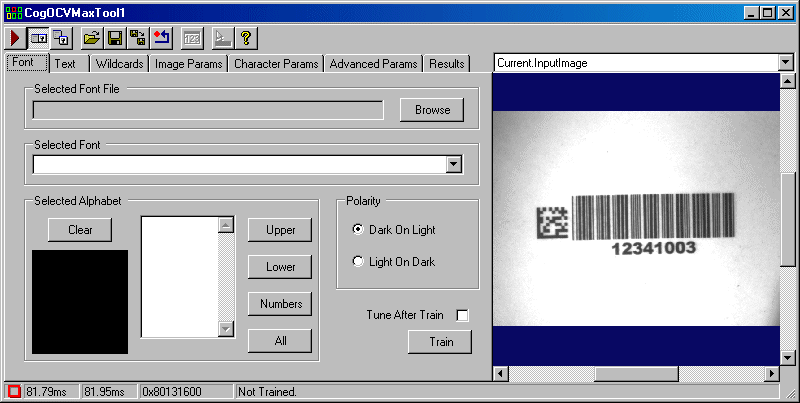 Identification OCVMax Walkthrough UseOCVMax OpenOCVMax Edit Control