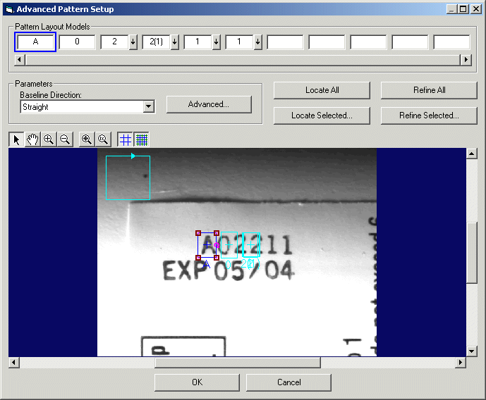 Identification OCV Walkthrough Train Character String OCVAdvanced Pattern Setup