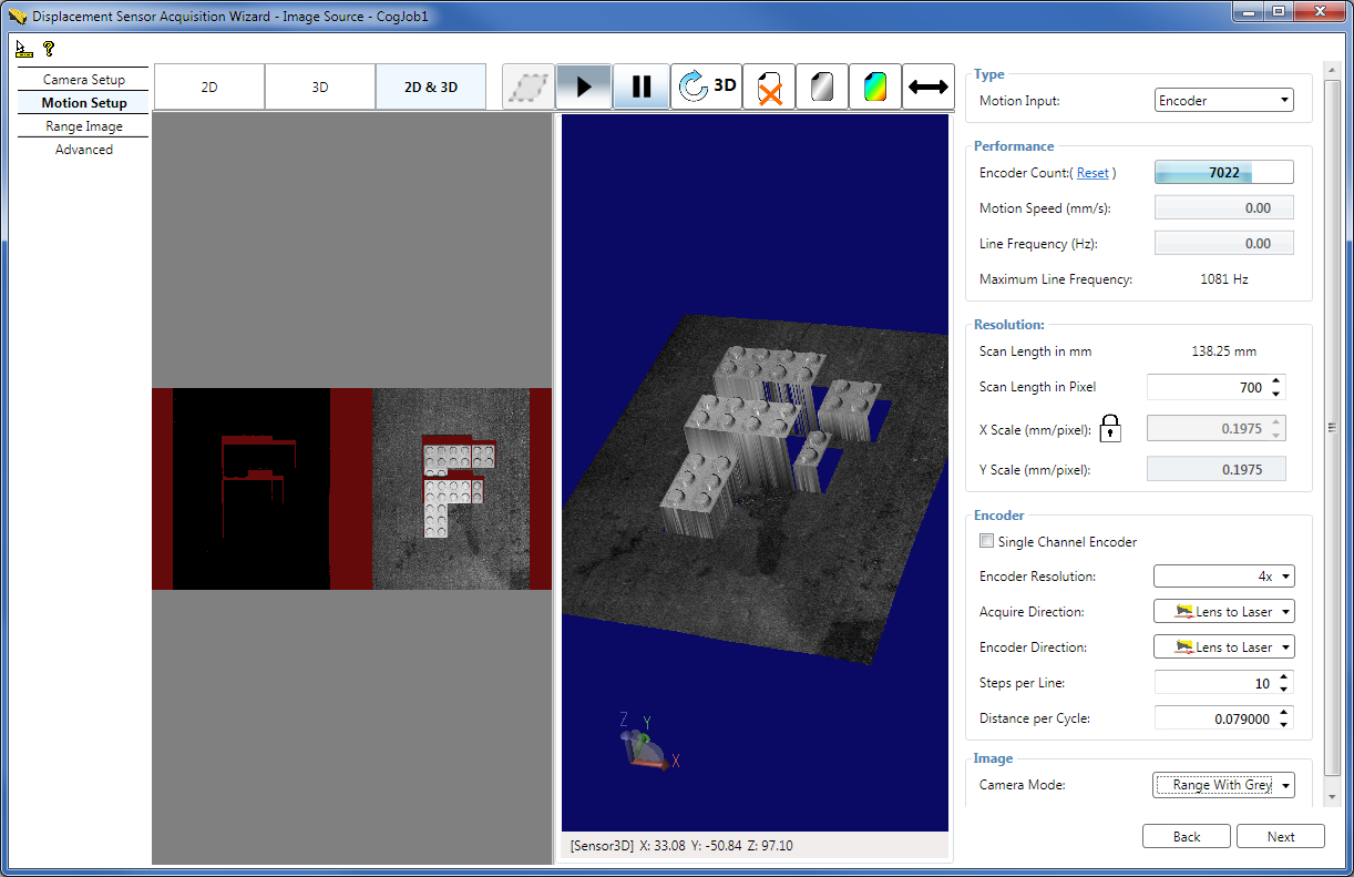 Acquisition Profile Plus Walkthrough Wizard Range With Grey 3D