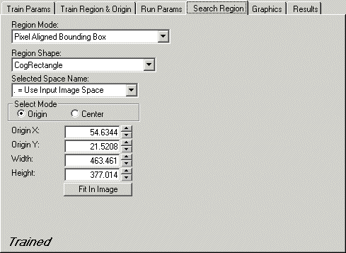 CognexCNLSearch Reference control searchregion tab