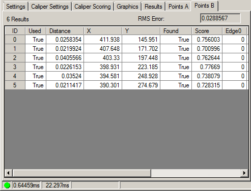 Cognex Caliper Cog Find Corner Find Corner PointsBTab