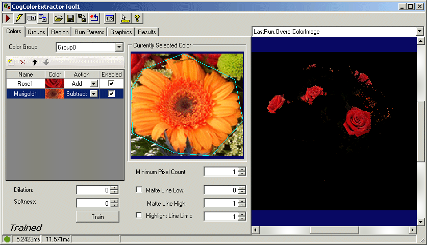 Image Processing Color Walkthrough Color Extractor Some Marigolds Gone