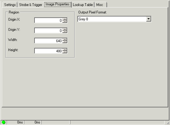Cognex Core Acq Fifo Reference Image Properties Tab
