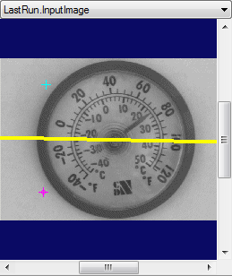 Cognex Dimensioning Create Line Bisect Points Control Create Line Bisect Points Output Shape