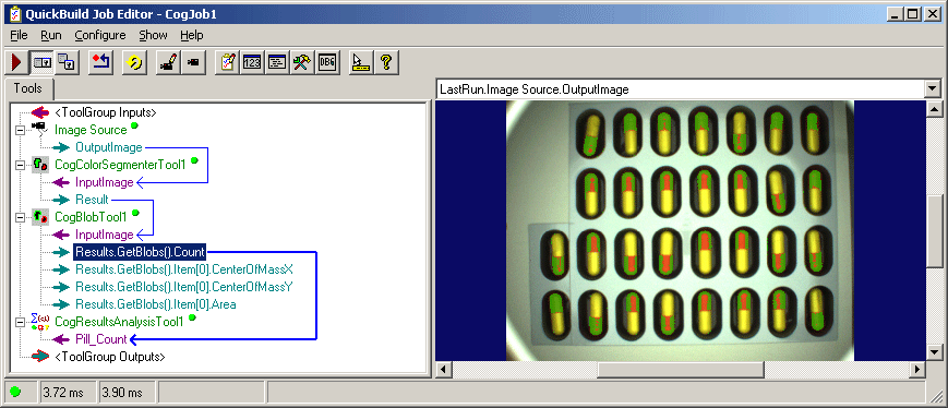 Image Processing Color Walkthrough Color Segmenter Blob To Results Analysis