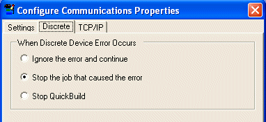 Quick Build Quick Build Walkthrough Explorer Just Discrete