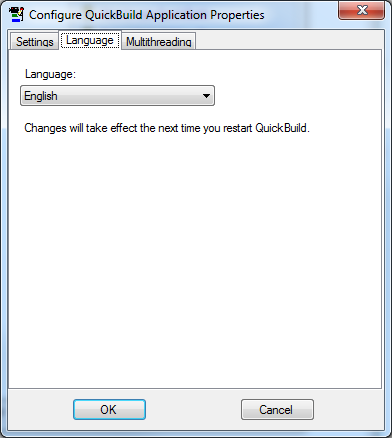 Quick Build Quick Build Walkthrough Using QBLanguage Tab