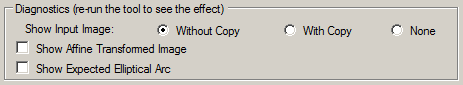 Cognex Caliper Cog Find Ellipse Find Ellipse Graphics Tab Diagnostics