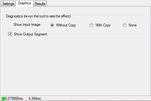 Cognex Dimensioning Create Segment Control Create Segment Graphics Tab
