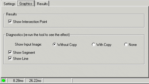 Cognex Dimensioning Intersect Segment Line Control Intersect Segment Line Graphics Tab