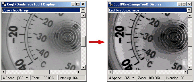 Cognex Image Processing One Image Control One Image Quantize