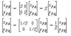 Framework Coordinates Theory Transformations Transformations scaling uniform example