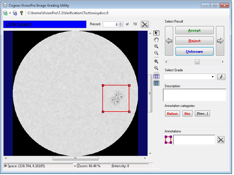 Framework Inspection Theory Image Grading Utility IGUAnnotations