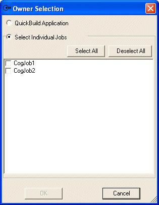 Quick Build Quick Build Walkthrough DiscreteIO Owner SelectionDB