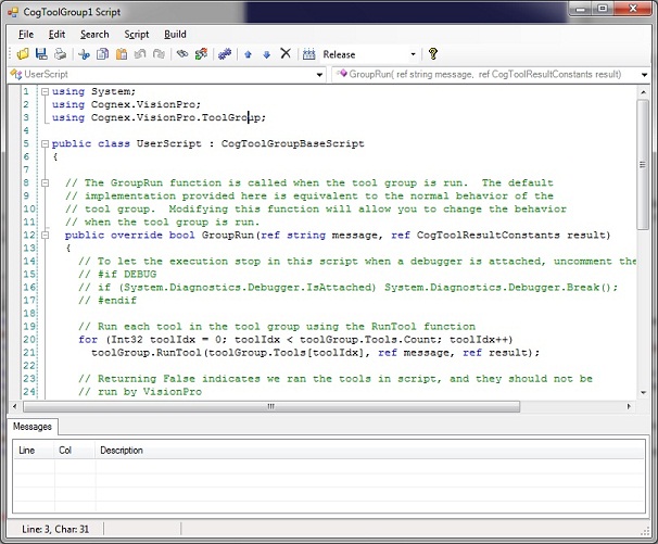 Quick Build Scripting Walkthrough Overview editor