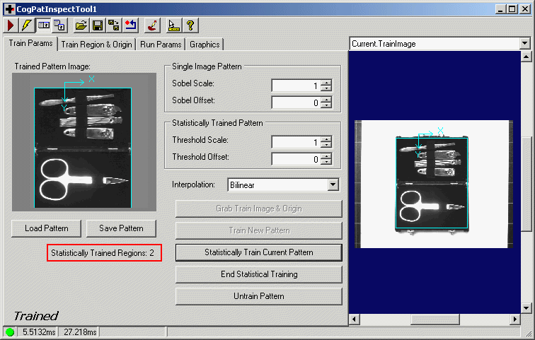 Search Pat Inspect Walkthrough Use Pat Inspect How To Two Trained Images