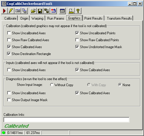 Cognex Calib Fix Cog Calib Checkerboard Calib Checkerboard Graphics Tab