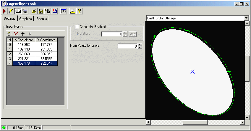 Cognex Core Cog Fit Ellipse Fit Ellipse Whole Control