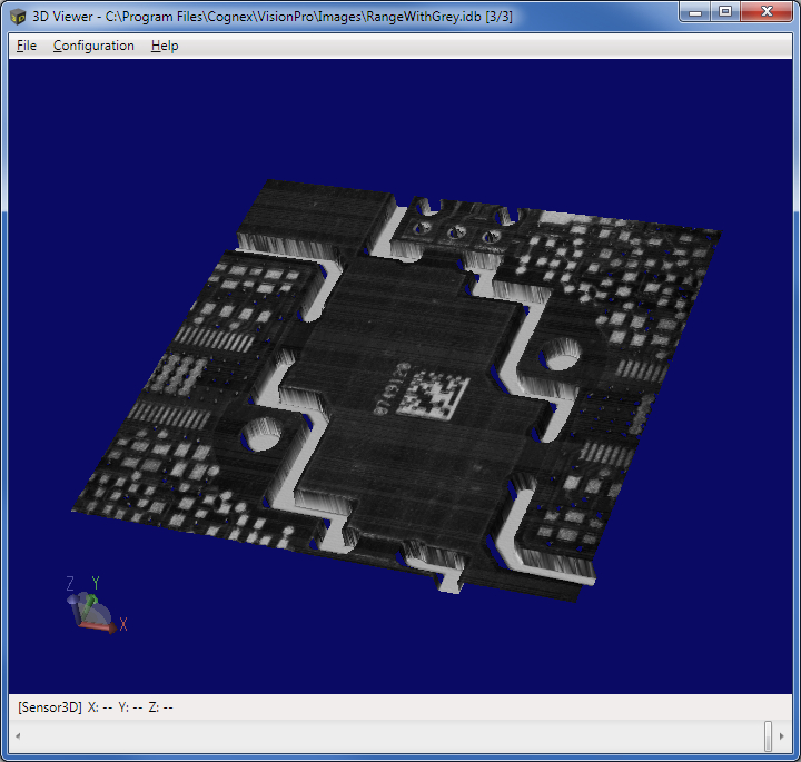 Image Processing Profile Plus Theory Range With Intensity Image 3DViewer