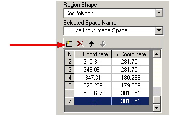 Programming Tools Walkthrough Polygon Input Regions Poly Region clickadd