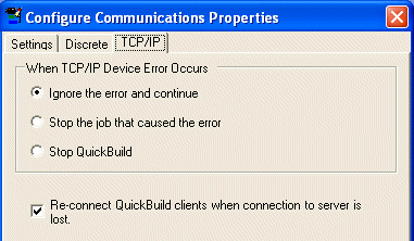 Quick Build Quick Build Walkthrough Explorer JustTCPIP