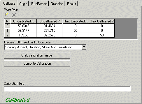Cognex Calib Fix Cog CalibNPoint ToNPoint Cog CalibNPoint ToNPoint Calibrate Tab