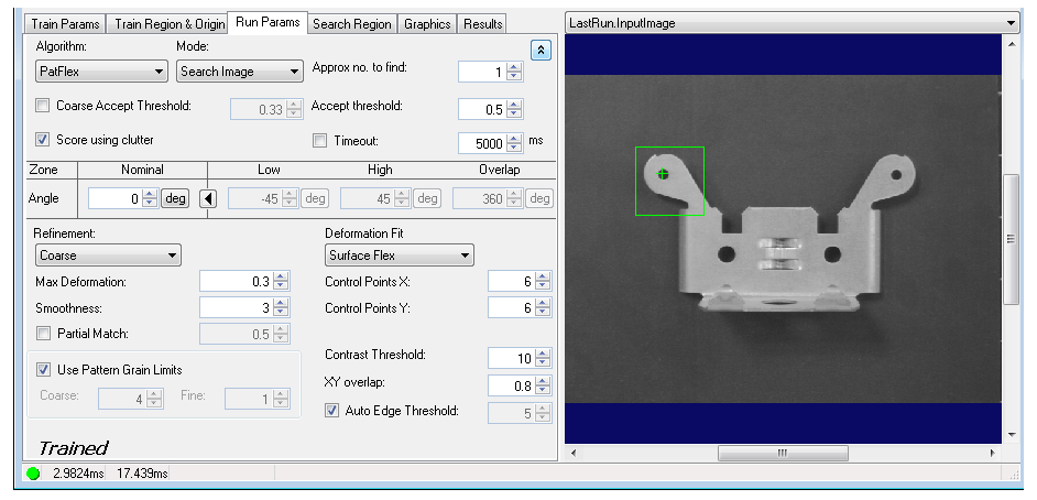 Cognex Patmax Align Reference Patmax Control Pat Flex Params