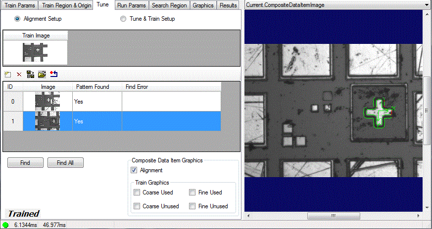 Cognex Patmax Align Reference Tune Align