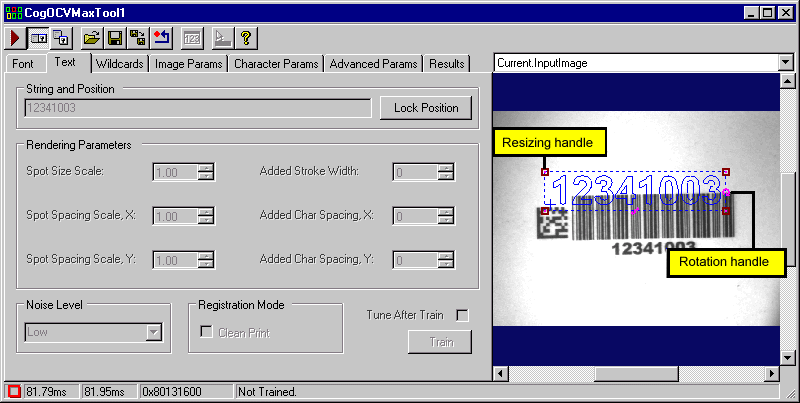 Identification OCVMax Walkthrough UseOCVMax Graphic With Handles