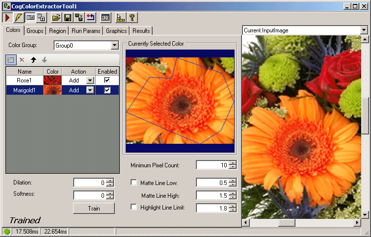 Image Processing Color Walkthrough Color Extractor Polygon Region