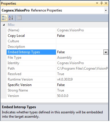 Programming General Theory VS 2008 Embed Interop Types