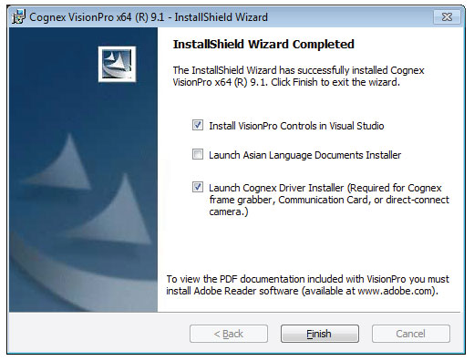 Install VisionPro Edit Controls