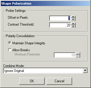 Search PMAlign Walkthrough Polarize Shapes Shape Polarization Tool