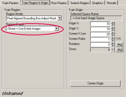 Search PMAlign Walkthrough Use Synth Pat Max htusp trainregion