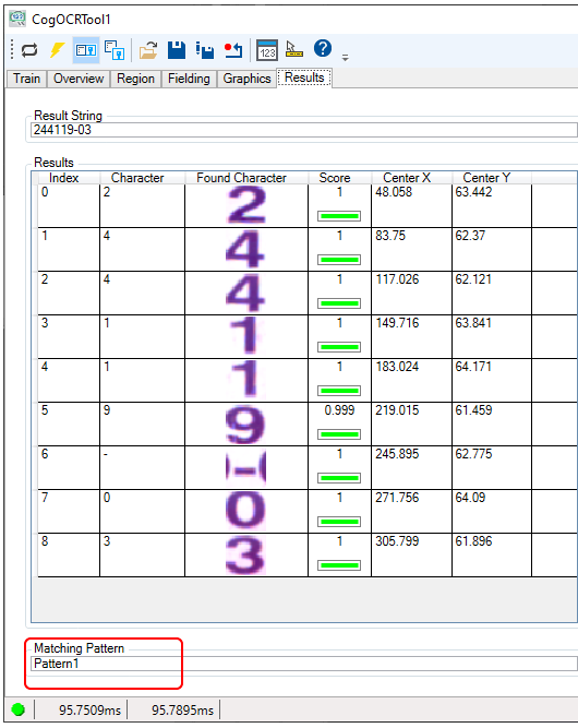 ViDiEL_OCRTool_PatternResultTab