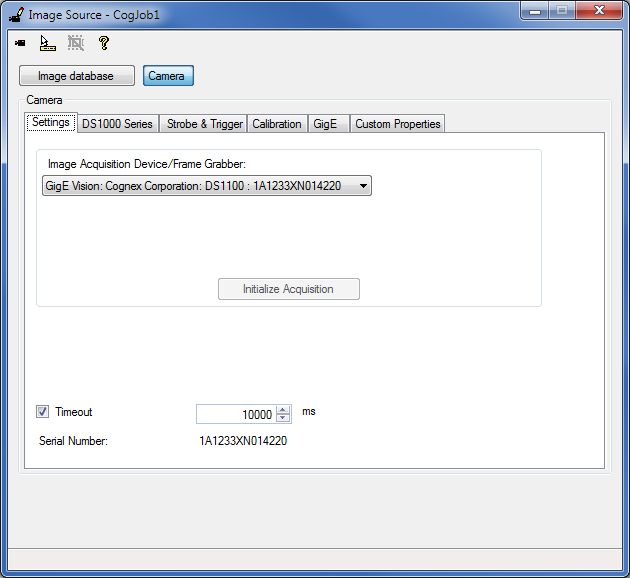 Acquisition Profile Plus Walkthrough Settings