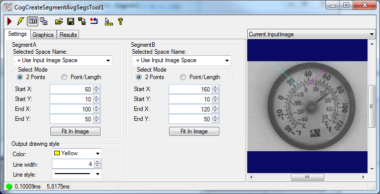Cognex Dimensioning Create Segment Avg Segs Control Create Segment By Averaging Segments Whole Control