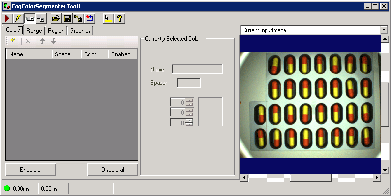 Image Processing Color Walkthrough Color Segmenter Blank Segmenter Edit Control