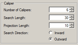 Cognex Caliper Cog Find Ellipse Settings Tab Caliper